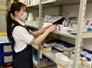 主婦さん多数活躍中！
医療材料や医薬品の知識は必要ありません！