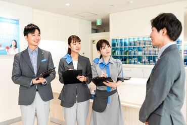 【昇給＆社員登用あり】
頑張りをきちんと評価♪
大手ならではの充実した福利厚生あり◎
安心して働ける職場です！