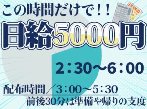 ★配る順路や目印などの
覚え方のコツを教えます◎
順路帳などもあるので、配ってる時に見直しもできます