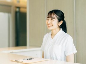☆交通費全額支給☆教育体制も整っており安心♪スタッフ間の雰囲気の良いクリニックです☆