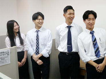 子供たちの成長を
一緒に応援しましょう♪
大学入学～卒業まで、
働き続けるスタッフも多いです！