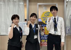 ≪何でもご相談下さい！≫
ベテランのスタッフがしっかりサポートするので
初心者のパートさんも安心してご応募いただけます♪