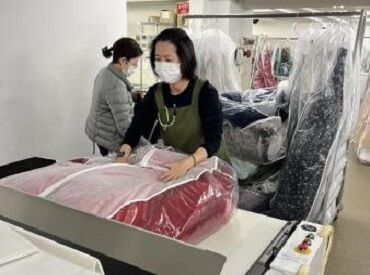どのお仕事も特に資格や経験は必要ないお仕事です♪
面接時に見学をしていただき、希望をお聞きし配属先を決定します♪
