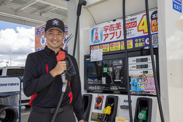 給油はトラックのみに行います！
丁寧な研修があるから安心スタートが可能です◎