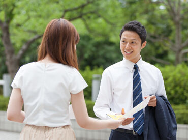 ＼未経験歓迎／
簡単なお仕事だから安心！
先輩スタッフが近くにいるので、
分からないことはすぐ聞�けます♪
※画像はイメージ