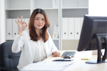 ＼未経験&ブランクさん大歓迎♪／
お仕事は少しずつ覚えていけばOK◎
先輩スタッフがしっかりサポートします！
※写真はイメージ