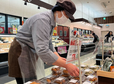 未経験者でも安心！
最初は丁寧にお教えしますよ！