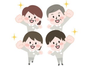 だいたい1週間程度で慣れられるお仕事！
わからないことは、遠慮なく周りの先輩に聞いてください♪