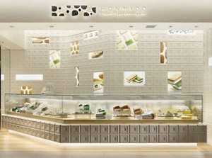 銀座発祥の新ブランドHONMIDO（本実堂）。
ギフト向けのオシャレなお菓子を多数展開しています♪