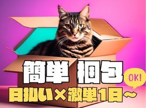 年齢不問！日払いOK★
未経験でもカンタンなお仕事！
