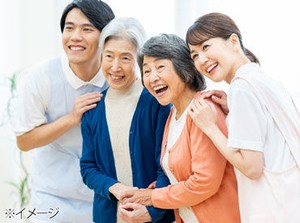 「できるかな？」「不安だな…」
そんな未経験の方、自信がない方もここなら大丈夫！！
ピッタリの職場探しをサポートします♪