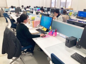 PCで文字が打てればOK！
お仕事は丁寧にお教えします◎
久しぶりの仕事復帰も歓迎♪