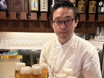 ■おでんと日本酒のお店■
ウッド調の落ち着いた雰囲気の店内が魅力！
リニューアル前は芸能人も訪れる隠れ家的お店でした♪