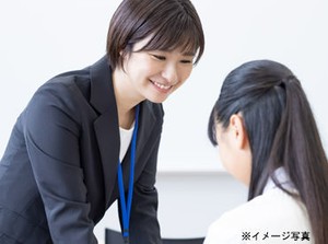 子ども好きの方大歓迎です！
保育士の資格保有者や
保育経験者の方は優遇します♪