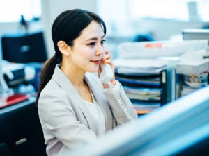 女性スタッフ活躍中！
先輩STAFFがしっかりサポートします◎