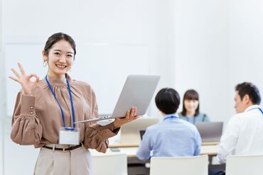 ＼20～30代活躍中！／
入社後研修でスキルアップ◎
Excelで業務効率化♪