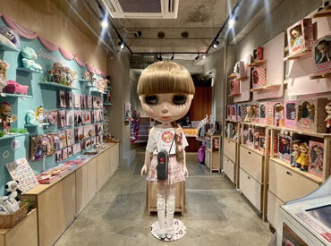代官山・原宿の2店舗で募集中！
おしゃれエリアで働きながら
トレンド感度もUP★