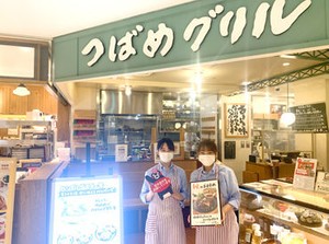 ≪駅近で通勤らくらく！≫
レンガ調のキレイな店内◎
メディアでも紹介される"ハンブルクステーキ"はヤミツキになるおいしさ♪