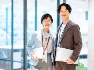 ＼”初めてで不安”だからこそ／
当社では…入社から転職支援まで、
成長できるサポート体制をご用意しています◎