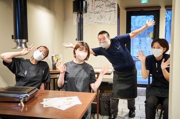 ＼お試し短期OK／
学生・フリーター！ etc…
未経験者大歓迎♪

★髪色やピアス自由★
あなたらしさそのままで！