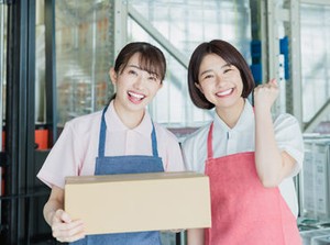 ≪未経験スタート大歓迎≫
先輩スタッフが丁寧にお教えします！
分からないことは何でも聞いてください♪
※写真はイメージです