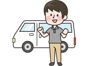 「運転が好き」という方にもおすすめです！
まずは決まったルートを覚えましょう♪
先輩スタッフもサポートします◎