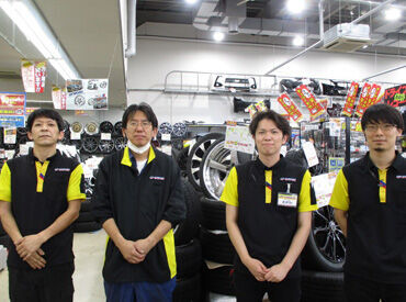 ＼車への興味も知識もない…！／
そんなアナタも大歓迎◎今いるスタッフも
ほとんどがそんな状態から始めてます(^-^)b♪