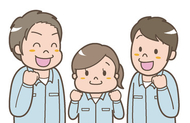 社会保険完備！研修あり！有給休暇あり！働きやすい＆頑張った分だけ認められる職場です♪