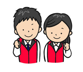 未経験スタートの男女STAFF活躍中♪
分からないこともスグに聞けて安心です◎
先輩STAFFが優しくサポートしますよ!!