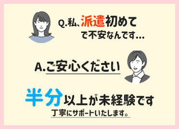 車のリース、寮費補助、前払い制度（稼働分）etc…
待遇がいろいろあるのもポイント★ぜひご活用下さいね！