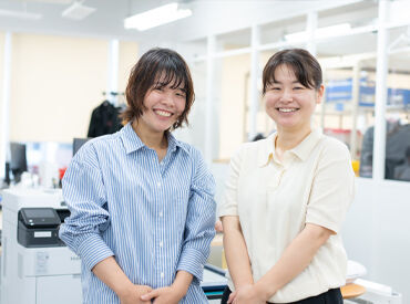 空調のきいたキレイなオフィスです！
駅チカでオシャレなお店が多いエリア♪
人気エリアで働くチャンスです★