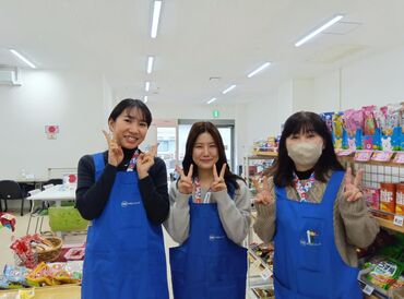 ホットスナック制作やトイレ清掃はなし♪
売店でのお仕事でも覚えることが少なめなのが嬉しいポイント！
