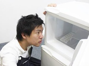 20～50代男性スタッフが幅広く活躍中★
未経験スタートでも活躍できます！
わからないことがあればお気軽にご相談ください◎