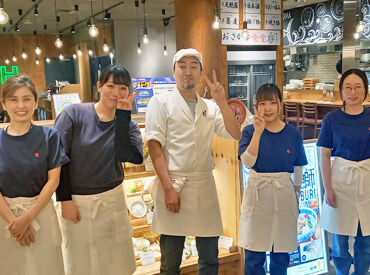 オープニングなので、店舗を育てていくやりがいは最大級！
給与面をはじめ待遇がしっかりしているので��安心して勤められます◎