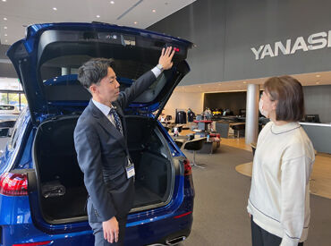 営業経験・販売経験・正社員経験がなくても、気持ちがあればOK！
平日休み＆年間休日120日で自分の時間を確保したい方にも◎