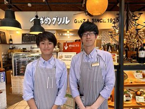 ≪駅近で通勤らくらく！≫
レンガ調のキレイな店内◎
メディアでも紹介される"ハンブルクステーキ"はヤミツキになるおいしさ♪