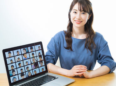 PC設定などの基本的な業務をはじめ
動画編集、資料作成、講師業務など
幅広い業務にチャレンジ可能です♪
※写真はイメージ