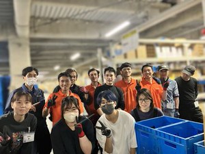〈メリハリがある職場です！雰囲気◎〉
仕事中はもくもくと作業をこなしていきます！
休憩中はワイワイ♪楽しくお話することも！