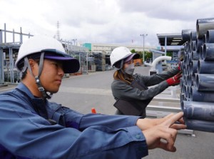 ＝工事現場での業務ではありません＝
機材センター内での整備点検などをお任せ♪
まずは簡単な業務から◎未経験さん大歓迎！