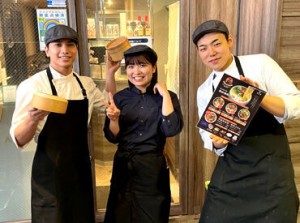 ここ数年でも新店舗を続々オープン★
メディアにも多数出演!!
気になることは面接で何でも聞いてくださいね◎