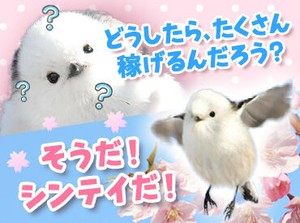 未経験でも日給1万円以上♪
週4日以上の勤務でさらに給与UP！
しっかり稼いでプライベートも充実させよう！