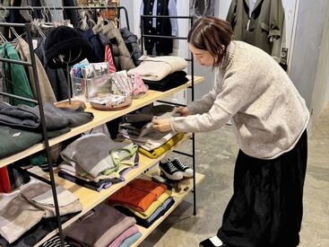 何気ない日常を豊かにするライフスタイルショップ！
上質で洗練された商品がズラリと並びます！