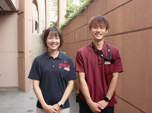 男女ともに活躍している職場です◎
今までの職歴は問いませんのでお気軽にご応募ください♪
ご不明点もご相談ください◎
