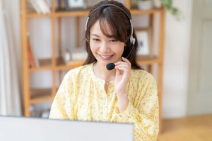 在宅勤務だから…自宅が職場★
通勤にかかる時間は一切なし！
ストレスなくお仕事できます！