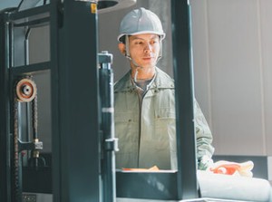 フォークリフト資格を活かしてしっかり稼げる♪
※画像イメージ※