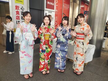 ＼若手スタッフがメインで活躍中／
仲間も沢山できるから、
新しい出会いと思い出も作れちゃうよ♪
次は一緒にここの現場でもOK