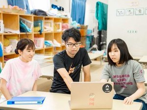 ≪笑顔いっぱいの楽しい職場★≫
スタッフ同士協力し合っているので、
無理なく続けられる環境です◎