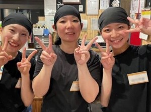 皆さんご存知の『トリキ』で楽しく働こう♪
スタートも大歓迎！