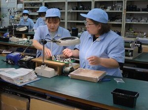 幅広い年代の女性スタッフ活躍中！
スタッフ同士の仲も良く、定着率も良好です♪
休憩時間には雑談で盛り上がっています☆