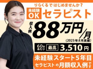 月額最高収入88万円!!
やればやるほど収入が入るため、
100万円の月額収入も目指せます!